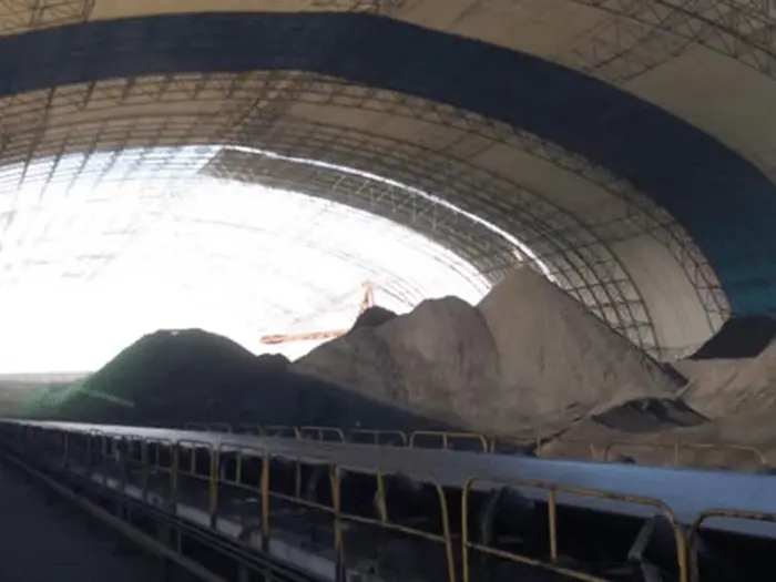 西安煤棚料仓网架